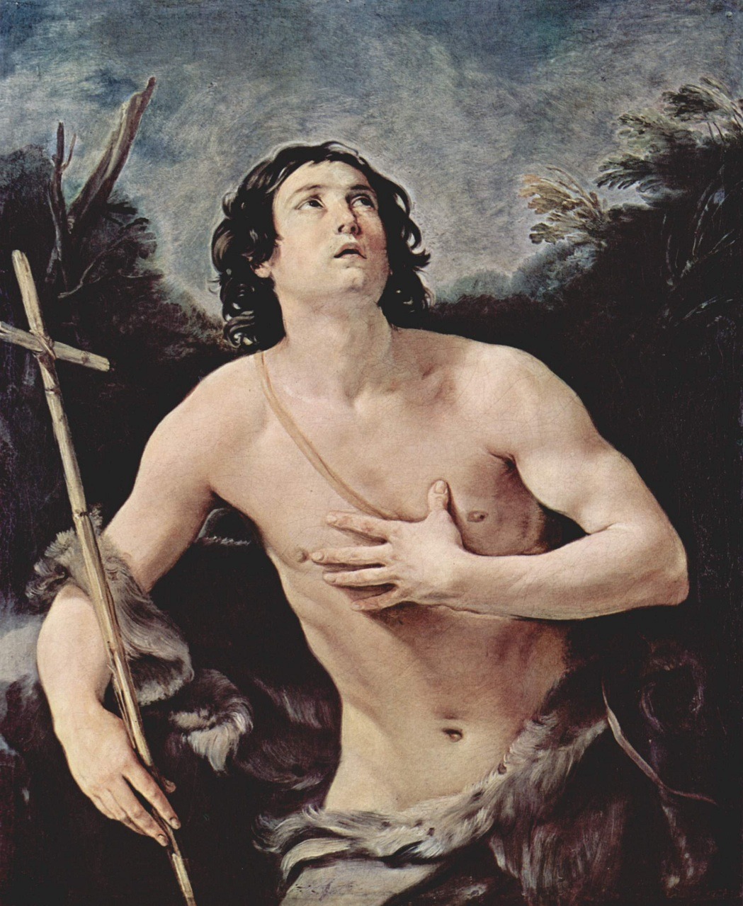 St. Sebastian, St. John the Baptist and an Angel all by Guido Reni. [More pictures