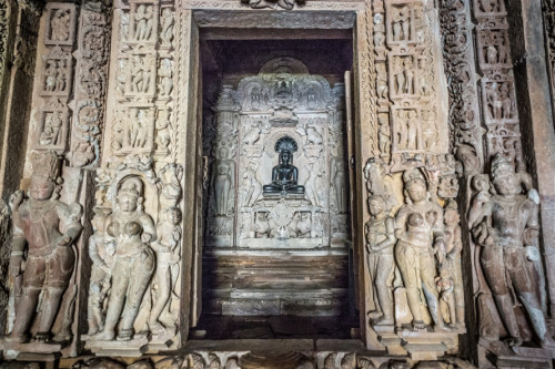 Parshvanatha Temple and deity,Khajuraho, Madhya Pradesh, photos by Kevin Standage, more at https://k