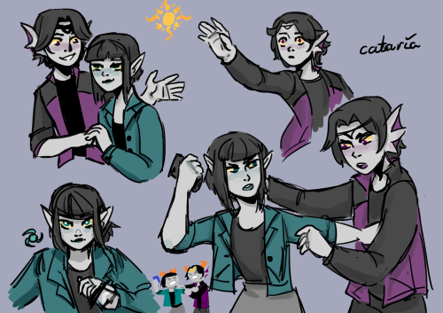 Some More OC Doodles From April.