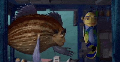 paperandpencilsandskips:Fish that stares at gay people