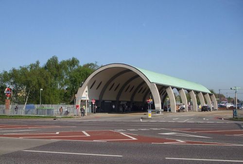 Bus terminus at Newbury Park Tube Station