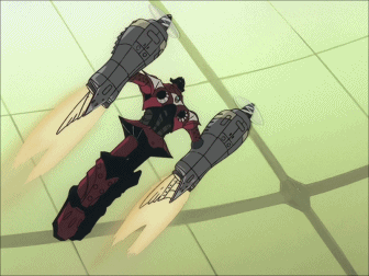 mecha-gifs:  Awesome Mecha Fights 6/??Big O vs. Big Duo