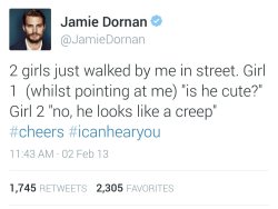 Jamie Dornan is Christian Grey