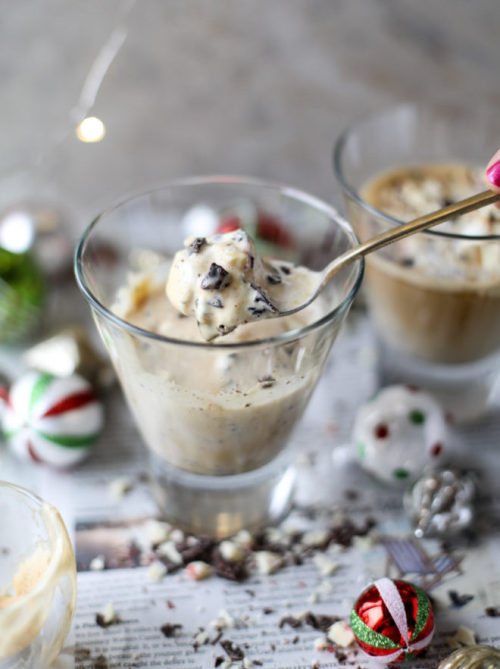 Porn Pics sweetoothgirl:  peppermint affogato    Oooh