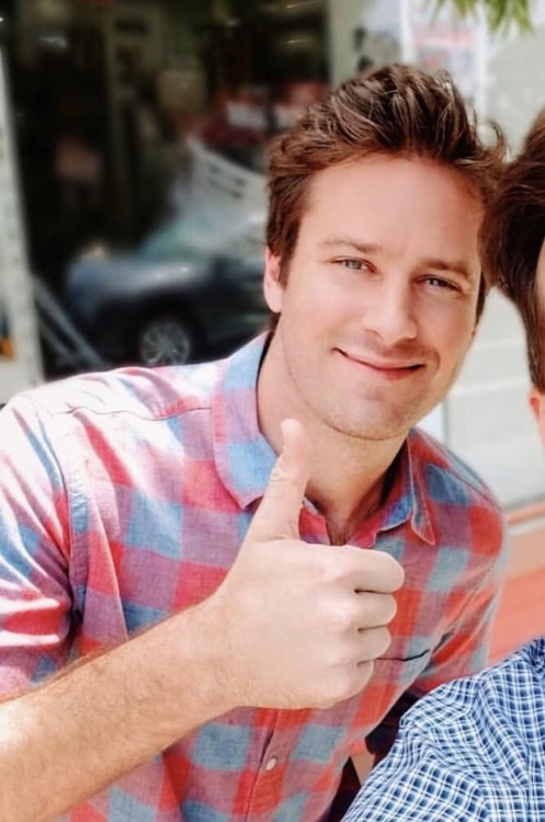Armie Hammer, just casually ageing backwards