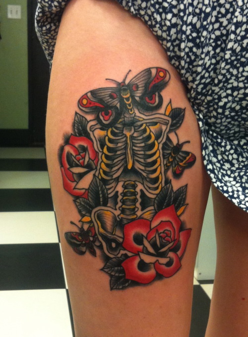 fuckyeahtattoos:  tattoo by William Jackman at Action Tattoo in Yorba Linda Ca