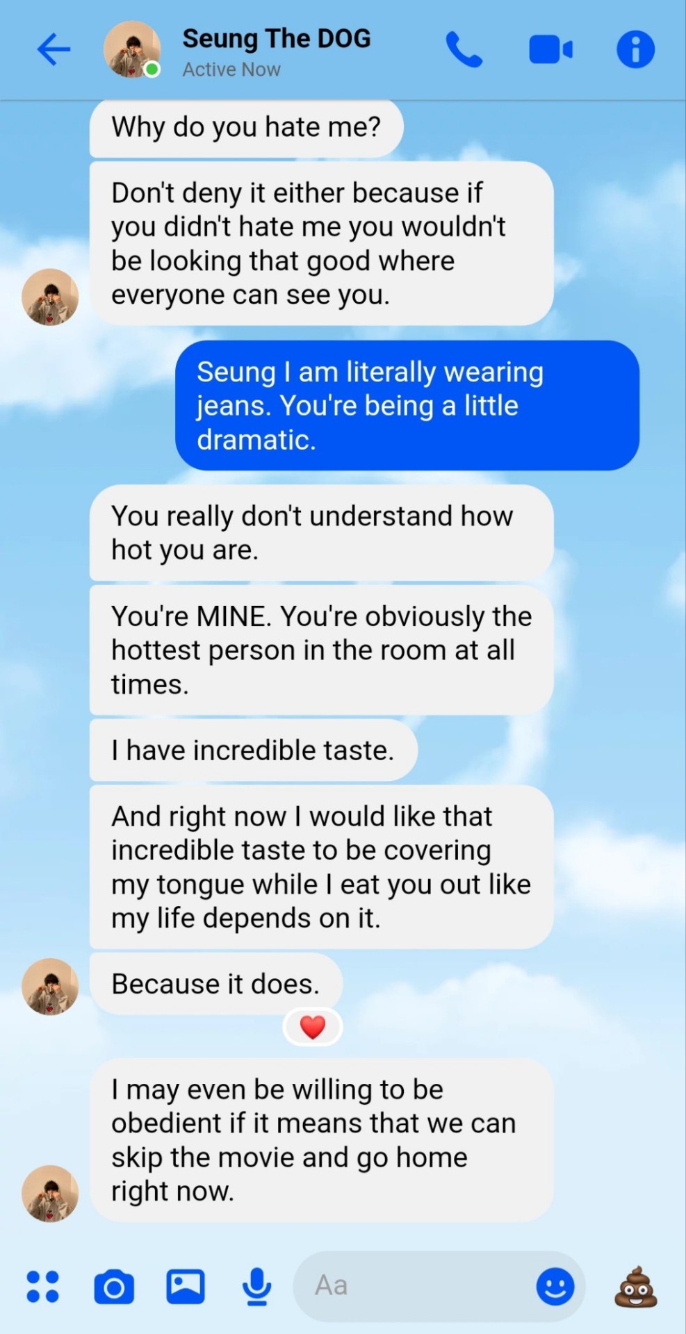 OT8 Stray Kids Sending You Horny Rants While You're Out (fake Text)