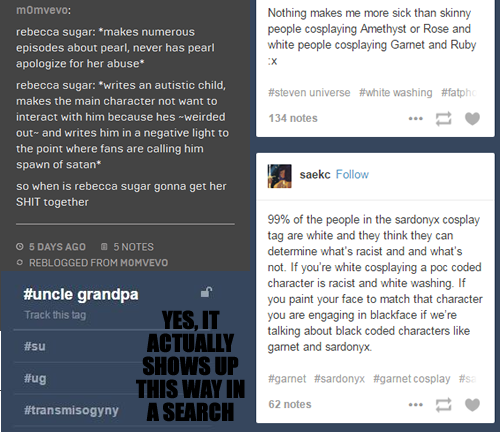 tenaflyviper:  You know who you are.  You’re NOT the majority.  You are the people who the rest of the fandom can’t stand.  Above is only a tiny sampling of why.Here is a link to the list of sources shown in the bottom image.Here are three different