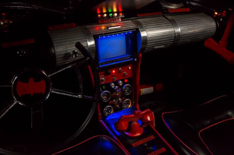 hemmingsmotornews:  Period-built Thunderbird-based replica of the 1966 Batmobile