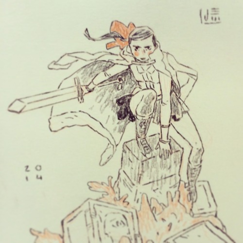 jakewyattriot:  Instagram roundup of my favorite commissions from Heroescon. The con was EXHAUSTING but I’m already sad that it’s over. Drawing cool requests at a table while people say nice things to you and hand you money is WAY MORE FUN than real
