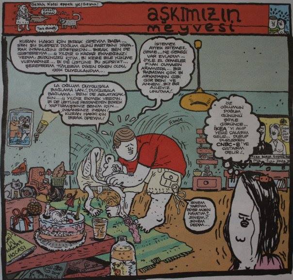 Aşkımızın meyvesi 
-...