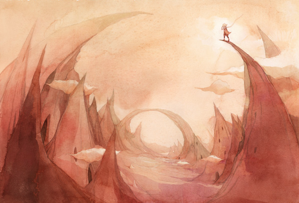 87-mm:  Beautiful The Little Prince illustrations by Kim Min Ji.   