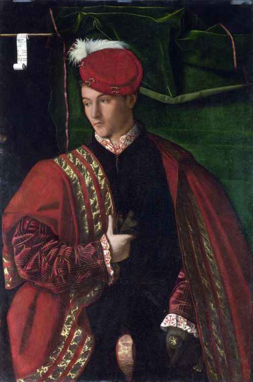 Lodovico Martinengo by Bartolomeo Veneto, 1530