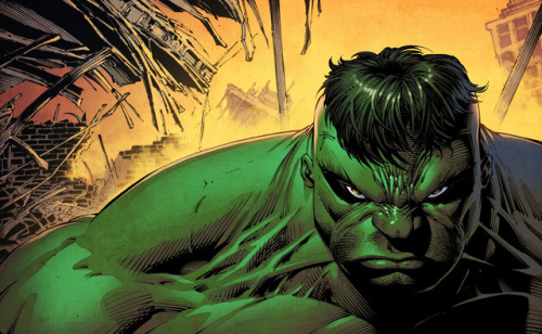 Hulk: The End. Warm up. Lines from Dale Keown, with inks from Joe Weems, and colours from Simon Goug