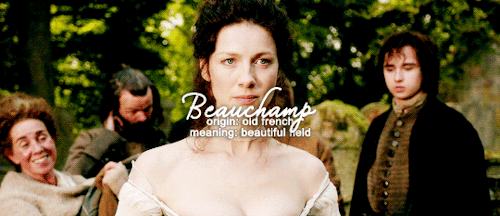 jamieclaire:  outlander + name meanings