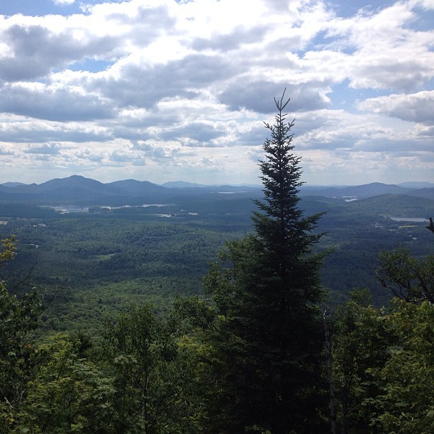 What a view! #Haystack #ADK just below the summit. #GetSome