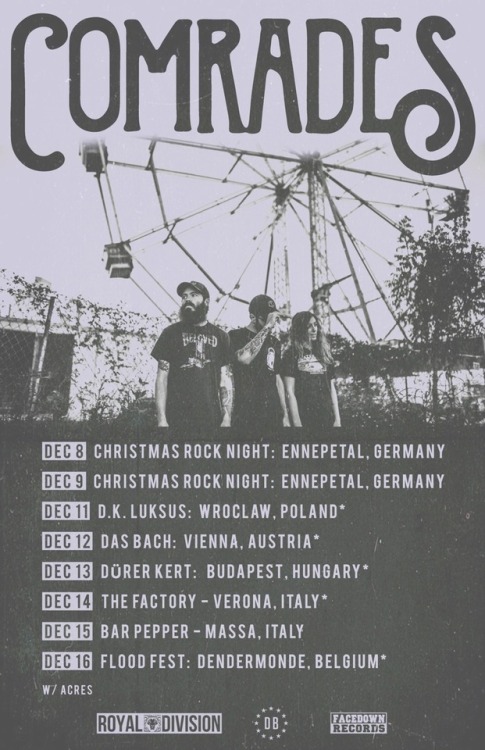 Updated EU tour dates