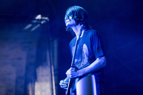 fallenjeeva:Jonny Greenwood plays with Radiohead during a headlining set on the Samsung Stage day 2 