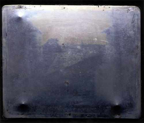 “The First known surviving Photo produced in camera” also called “View of the Window at Le Gras”, by Niépce 1826.
This is generally considered the First Photo ever made in most of the book about History of Photography. There are many studies about...