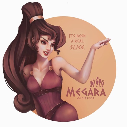 It&rsquo;s been a REAL SLICE. Megara from Hercules ❤ Got the song stuck in my head the entire time I