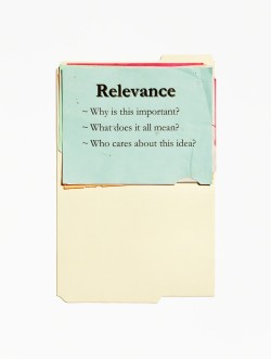 fart21:  Anne Collier, Questions (Relevance), 2011