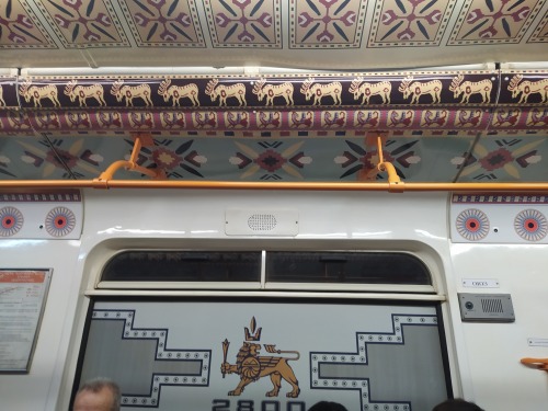 hauntedhookah:my aunt sent me these photos of the subway in Armenia because she thought I would love