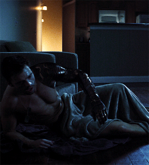 dianaofthemyscira:Sebastian Stan as Bucky Barnes in The Falcon and the Winter Soldier (2021)