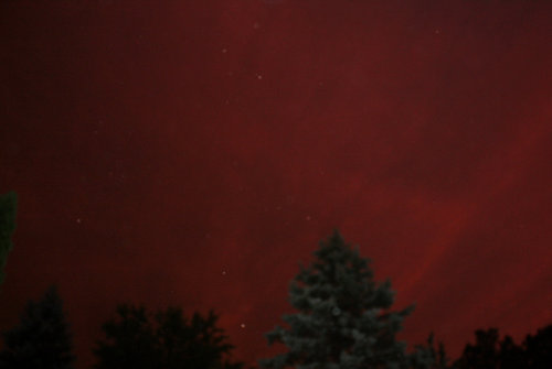 blood-hex: There was just an insane storm outside and now the sky looks like this and I’ve nev