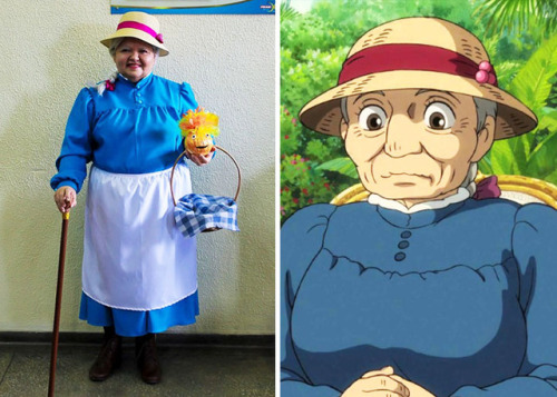 pinkcheesegreenghost: ck-blogs-stuff:   archiemcphee:   Here’s further awesome proof that cosplay is for everyone! Brazilian cosplayer Solange, aka Tia sol (“Aunty Sun”) has won the heart of the internet with her wonderfully accurate homemade costumes