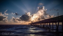 The sunrise at the Deerfield Beach Pier a few weeks ago as it unfolded. This was a long sunrise that evolved the longer it continued. #deerfieldbeach #deerfieldbeachpier #deerfieldbeachinternationalpier #deerfieldbeachinternationalfishingpier...