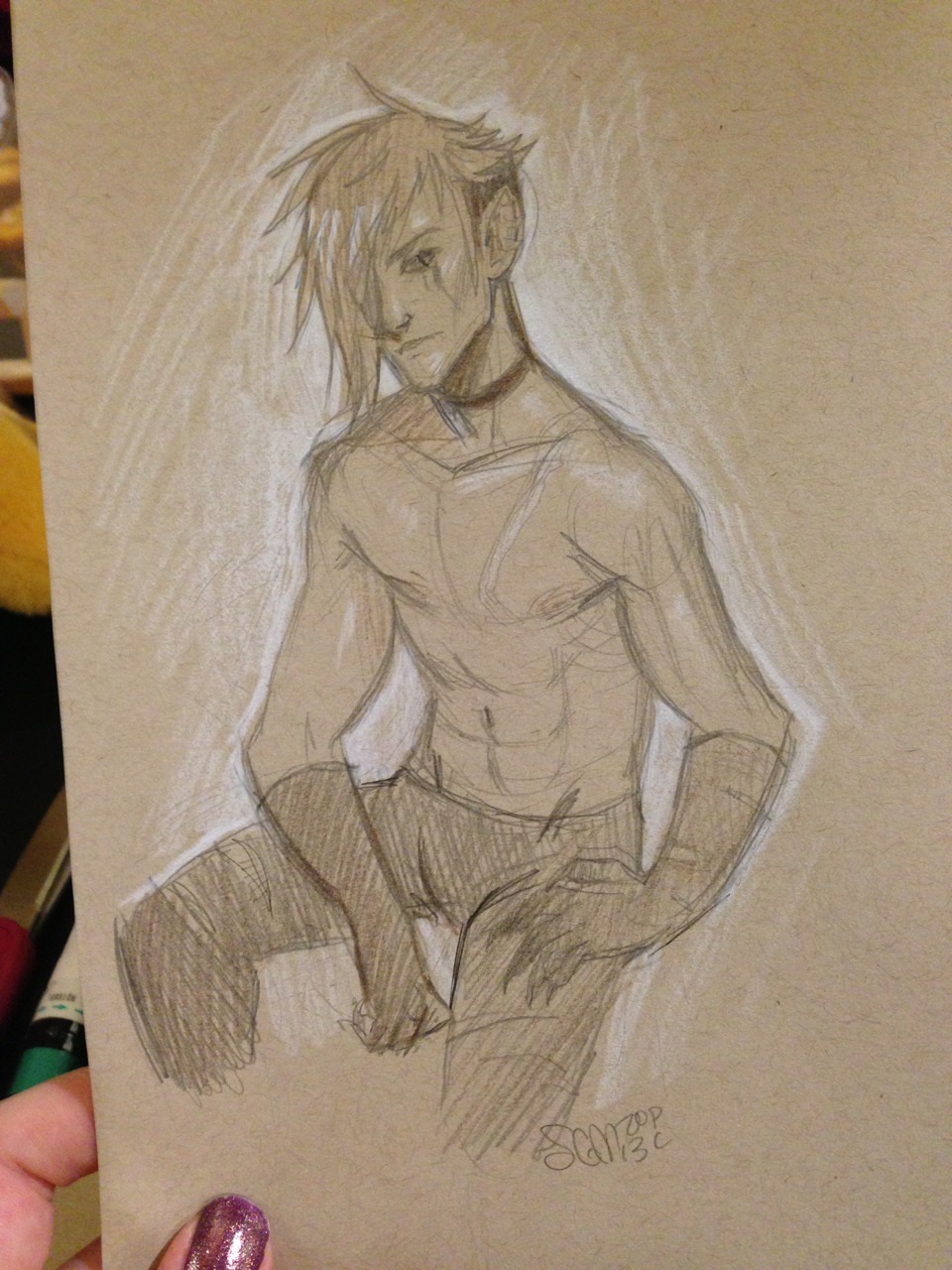 cloudedart:  Here’s an art post! Commissions I did at Pokécon. With cameos of