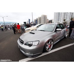 awfilms:  While I hate any other color than white on a car I own usually, but this isn’t too bad and the car looks rad. Car goes into paint soon! Thanks for the photo #stancenation and #watsonlu . #rotiform #royalorigin #airlift #awfilms #awstickers