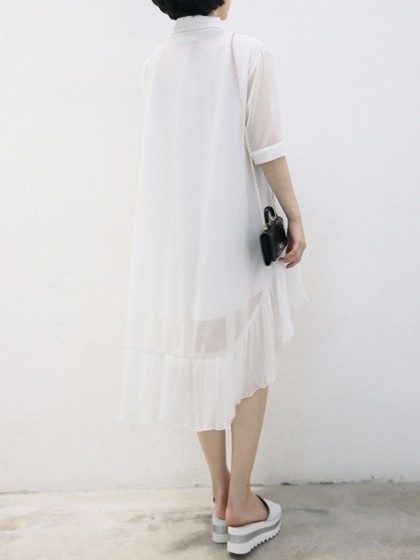 young-mulan: white dress