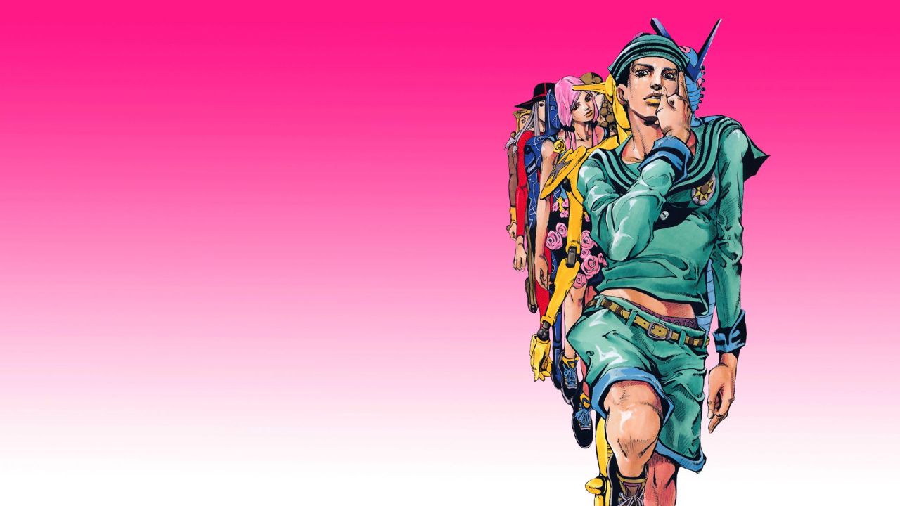 Made a wallpaper for my phone using a recent Jojolion panel   rStardustCrusaders