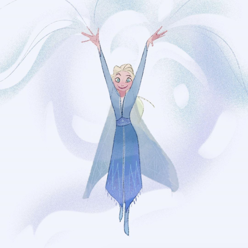 Frozen II concept art by James Woods