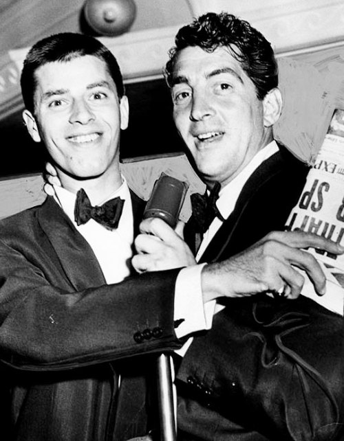 classickat - Dean Martin and Jerry Lewis entertain at a Friar’s...