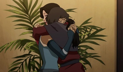 quarrelswithquills:Korrasami + Sheith Visual and Thematic Parallels(before Shiro let go his earthly 