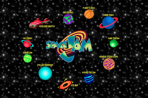 disneymagicman: The official Space Jam website has not changed since 1996.
