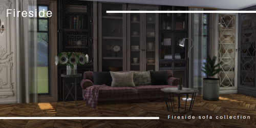 TS4: Fireside collection by Tilly TigerA cosy living room, perfect for relaxing on those frosty,wint