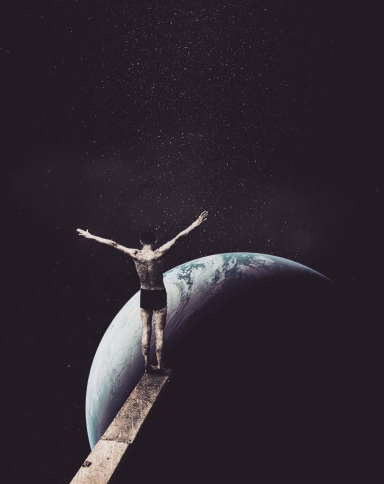 trashriotart:  “Zero Gravity” 