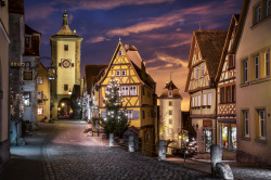 liebesdeutschland:  Rothenburg ob der Tauber (Bayern) 