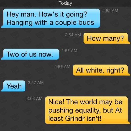 Grindr Diary. Day 581. Come to the live show this Thursday, 8pm at @ucbtla. LINK TO TIX IN BIO. #gri