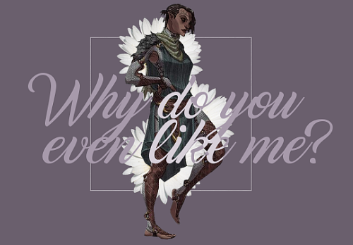 redhawke:  Ultimate Dragon Age Meme / Characters you wish you could romance [3/3] Merribela Because 