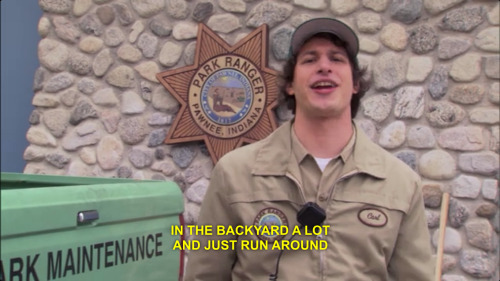 butterbeeralcoholic:mistedyellow:parks and rec had the best minor charactersThis was Jake Peralta be