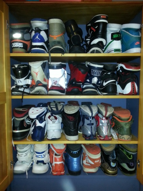 sneakerfreaked:  Cupboard two 