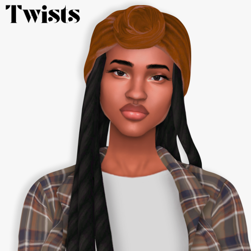 ceeproductions: Naisha• BGC• 18 EA Swatches • Not Hat Compatible • T-E• Headwrap overlay found in Ac