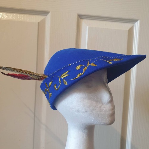 Hat commission, Royal blue and gold