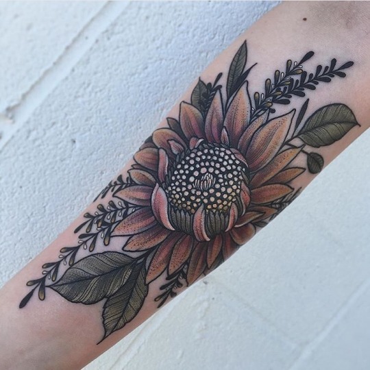 tattoos and pastel: foto