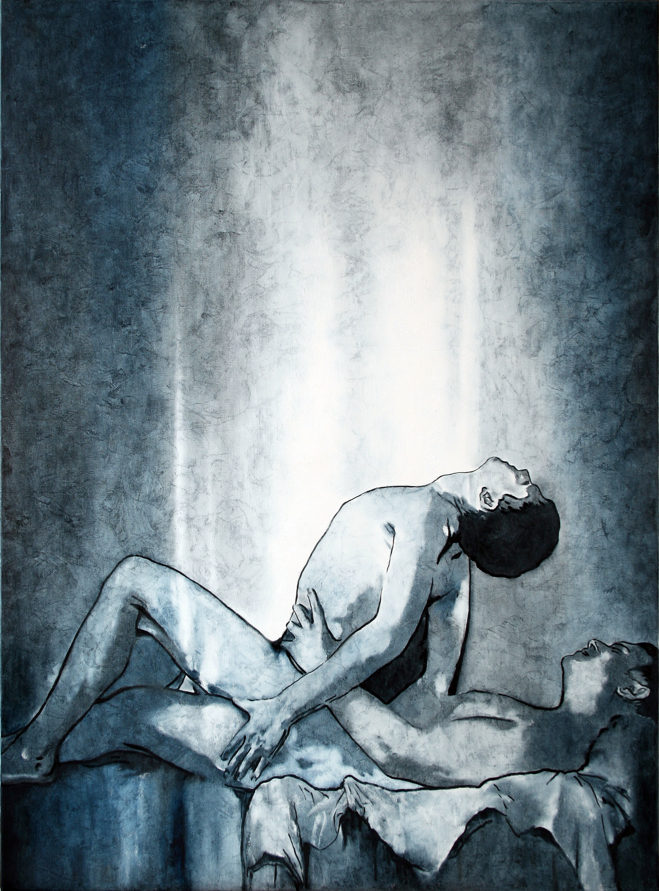 zurupa: LIGHT OF LOVE 150x110 oil on canvas 2013 RimSky 