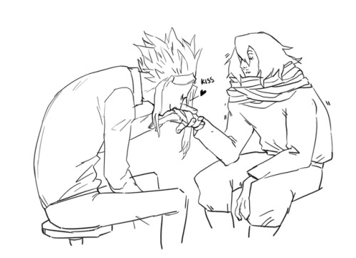illustratedacorns:Aizawa avoids him for the rest of the week because they’re both akward (and 